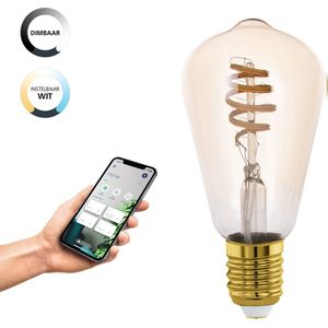 EGLO connect.z - Smart LED Lamp - E27 - Dimbaar - Zigbee - Wit Licht