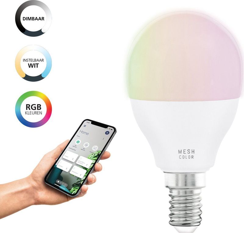 EGLO - connect.z Smart LED Lamp - E14 - Ø 4,5 cm - Dimbaar - Zigbee