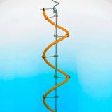 EGLO - XXL E27-lamp - Petrol en Zwart - Dimbaar - Spiraal-LED - 4 Watt - 29,5 cm