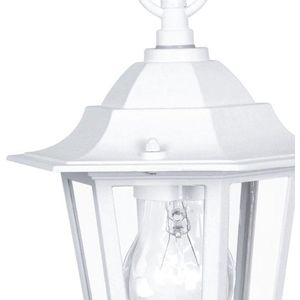 EGLO Laterna 5 - Buitenverlichting - Hanglamp - 1 Lichts - Wit - Helder