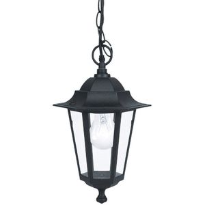 EGLO Laterna 4 Hanglamp Buiten - E27 - Ø 20,5 cm - Zwart