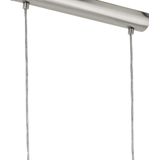 EGLO - Pasteri - Hanglamp - Grijs - Staal en Textiel