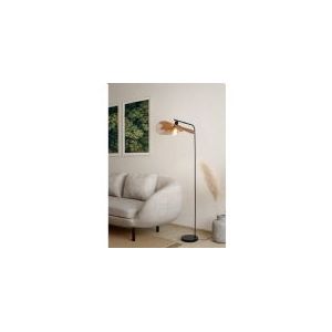 EGLO Siruela Vloerlamp - Bruin/Zwart - Papier - E27 - 160 cm
