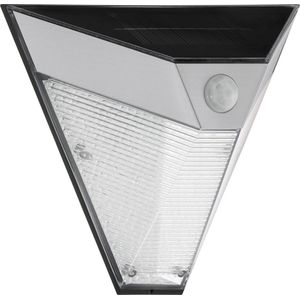 EGLO Solar Wandlamp Voor buiten - Met bewegingssensor - IP44 - RVS