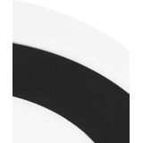 EGLO - Carpi - Plafondlamp - Zwart - Wit - 1 Lichtpunt - IP44 - Spatwaterdicht