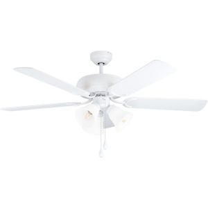 EGLO Las Palmas Plafondlamp met ventilator - 132cm - AC longer life - Wit