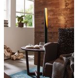 Eglo - Prebone - Vloerlamp - Zwart - Staal - Goudkleurige Afwerking