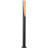 Eglo - Prebone - Vloerlamp - Zwart - Staal - Goudkleurige Afwerking