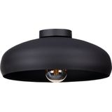 EGLO - Mogano - Plafondlamp - Zwart - Staal - E27 Fitting