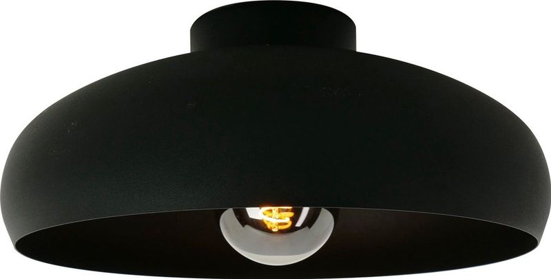 EGLO - Mogano - Plafondlamp - Zwart - Staal - E27 Fitting