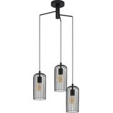 EGLO - Roccamena 1 - Hanglamp - Zwart - Staal - Ø 61,5 cm