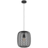 EGLO - Rinroe - Hanglamp - Zwart - Staal - Hoogte Aanpasbaar