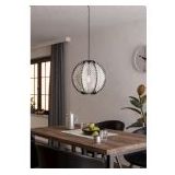 EGLO - Waverton - Hanglamp - Zwart/Wit - Ø 40 cm - E27