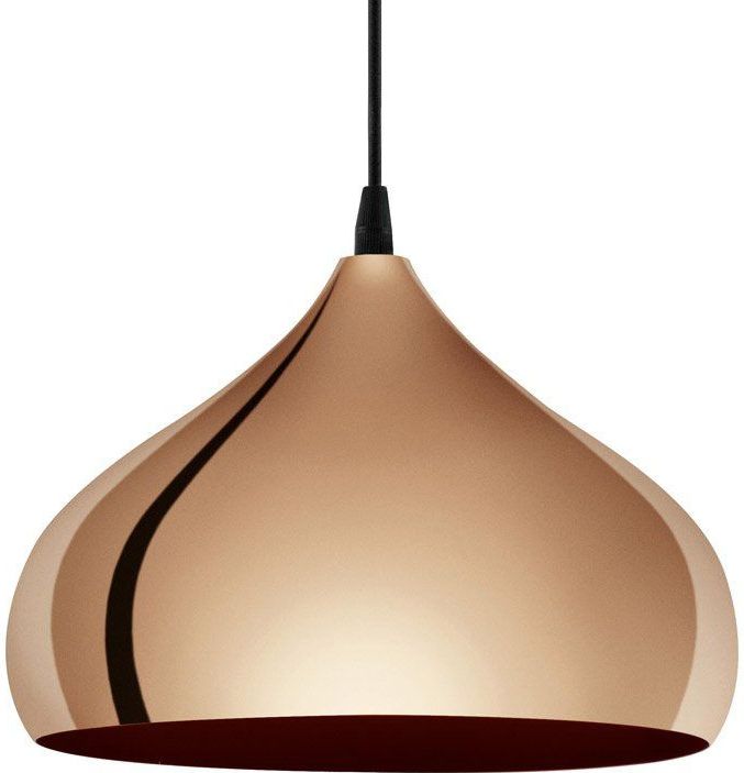 EGLO - Hapton - Hanglamp - Koperkleur - Staal - Hoogte instelbaar