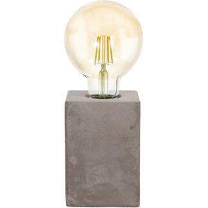 Eglo - Prestwick - Tafellamp - Betonlook - E27 Fitting - 40W Max