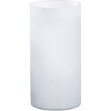 EGLO Geo Tafellamp - 1 Lichts - Ø10 cm - Wit - Opaal Mat Glas