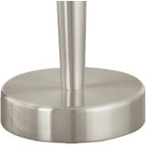 EGLO - Solo 1 - Tafellamp - Grijs/Wit - Staal/Satijn Glas - Dimbaar