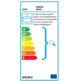 EGLO Rondo - Hanglamp - 1 Lichts - Nikkel-Mat - Wit