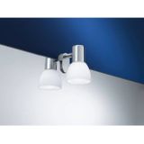 Spiegelverlichting - Chroom - Glas - E14 Fitting