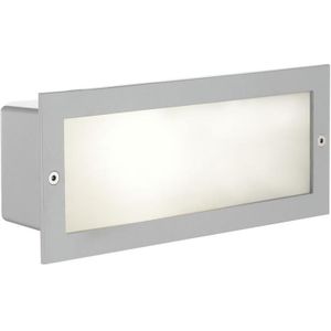 EGLO 88008 - Buiten inbouwverlichting ZIMBA 1xE27/60W zilver/wit IP44