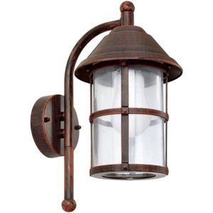 EGLO San Telmo - Buitenverlichting - Wandlamp - 1 Lichts - Antiek-Bruin - Helder