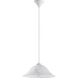 EGLO Albany Hanglamp - Wit - Kunststof - E27 Fitting - Excl. Lichtbron