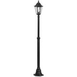 EGLO Navedo Sokkellamp - Staande lamp - Buiten - E27 - 200 cm - Zwart