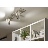 EGLO - Zeraco - Plafonnière - Nikkelmat - Ø 38 cm - GU10