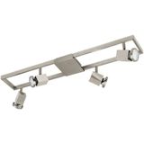 EGLO - Zeraco - Plafonnière - Nikkelmat - Ø 38 cm - GU10