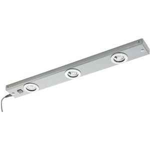 EGLO - Kob - LED Onderbouwarmatuur - Nikkel-Mat - 60 cm - 3 Lichts
