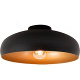 EGLO - Mogano - Plafondlamp - Zwart/Koper - Staal - Ø 40 cm