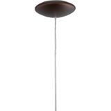 EGLO - Nuvano - Hanglamp - Donkerbruin - Staal - E27 Fitting