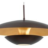 EGLO - Nuvano - Hanglamp - Donkerbruin - Staal - E27 Fitting