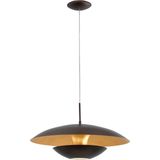 EGLO - Nuvano - Hanglamp - Donkerbruin - Staal - E27 Fitting