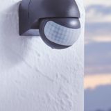 Eglo - Detect Me 1 - Bewegingsmelder - Zwart - 12 Meter Detectiebereik