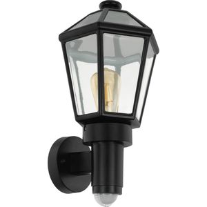 Eglo 97257 - Buiten wandlamp met sensor MONSELICE 1xE27/28W/230V IP44