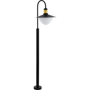 EGLO SIRMIONE Buitengebruik vloerverlichting Zwart, Goud E27