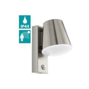 EGLO Caldiero - wandlamp met sensor - roestvast staal/wit