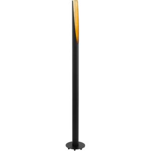 EGLO Barbotto Vloerlamp - GU10 - 136,5 cm - Zwart/Goud