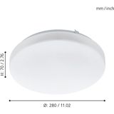 Eglo DeckenleuchteFrania LED