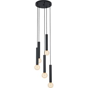 Eglo Hanglamp Cortenova Zwart ⌀35cm 5xe27