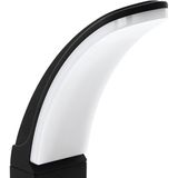 EGLO Fiumicino Led-buitenlamp, 1-lichts buitenlamp, basislamp van aluminium, kunststof, kleur: zwart, wit, IP44