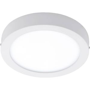 EGLO Connect Argolis-C Led-buitenlamp, smart home buitenlamp voor muur en plafond, plafondlamp van aluminium en kunststof, kleur: wit, dimbaar, wittinten instelbaar, IP44