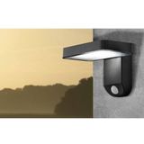 EGLO - Pastion - Wandlamp - Zwart - Kunststof - Met Bewegingssensor