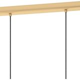EGLO - Alobrase - Hanglamp - Geelkoper - Staal en Glas - Verstelbare Hoogte