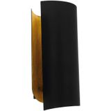 EGLO Falicetto Wandlamp - Zwart/Goudkleurig - Staal - E27