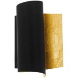 EGLO Falicetto Wandlamp - Zwart/Goudkleurig - Staal - E27