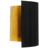 EGLO Falicetto Wandlamp - Zwart/Goudkleurig - Staal - E27