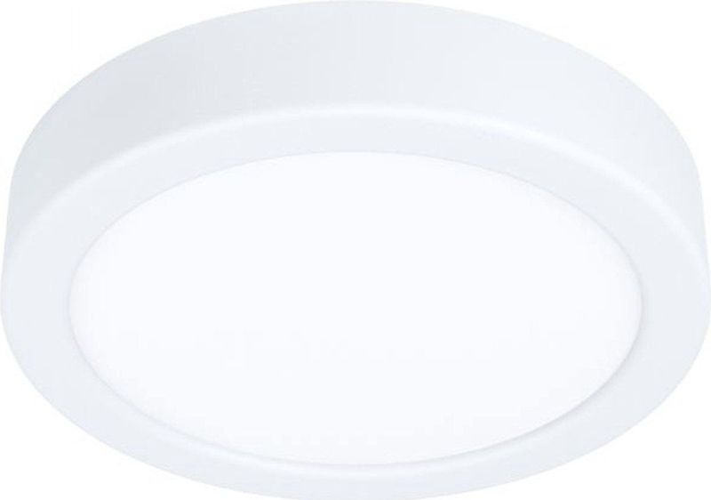 EGLO - Fueva - Led-Plafondlamp - Wit - Staal - 16 cm - 1 Lichtpunt