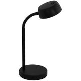 EGLO Cabales - Bureaulamp/Tafellamp - LED(incl) - 34 cm - Zwart